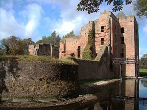 Brederode Castle Ruins in Santpoort near Haarlem