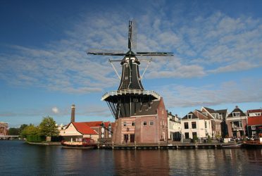 Haarlem's famous windmill - Molen De Adriaan